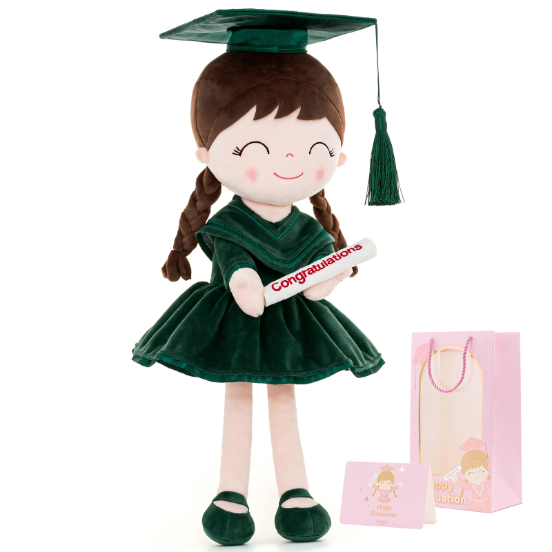 π Class of 2026 Graduation Doll β 14β Soft Plush Keepsake Gift with Gift Bag