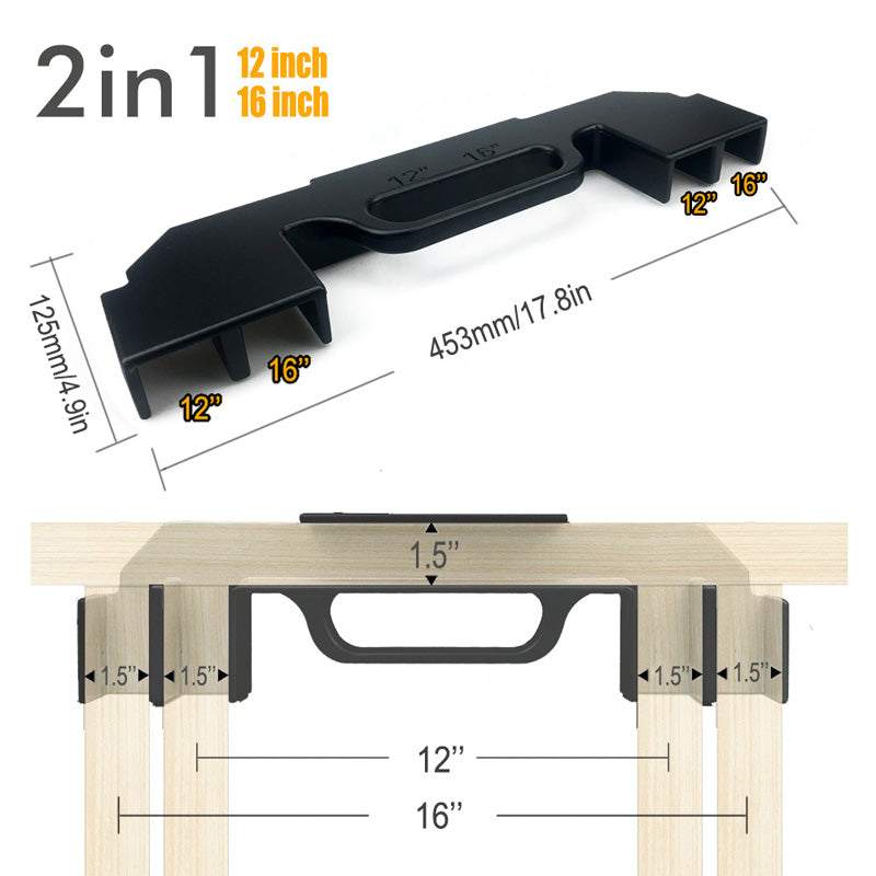 Aluminum Alloy Framing Stud Layout Tool(50% OFF)
