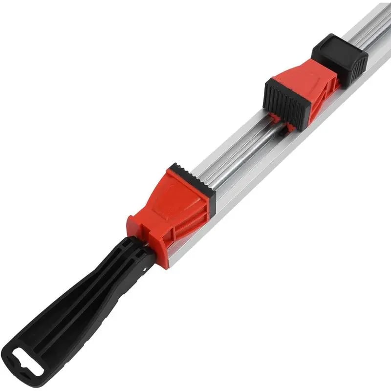 📏 Heavy-Duty Aluminum Woodworking Straight Cutting Guide Rail | 120kg Clamping Force Precision Saw & Router Fence