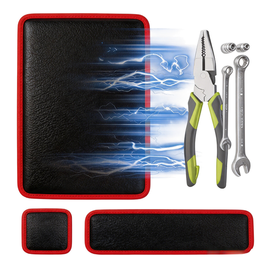 Magnetic Tool Mat Set – Flexible Non-Slip Magnetic Tray for Garage, Auto Repair & Workshop Organization