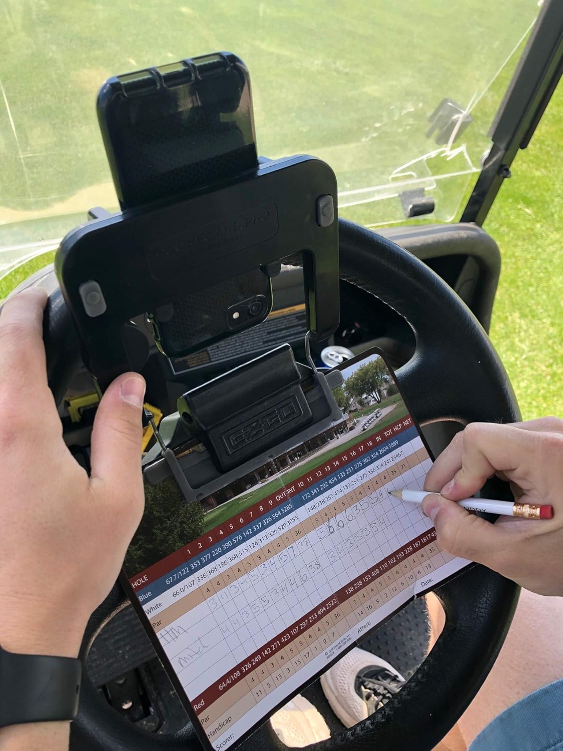 🔥Hot Sale🌟⛳ Golf cart steering wheel phone holder