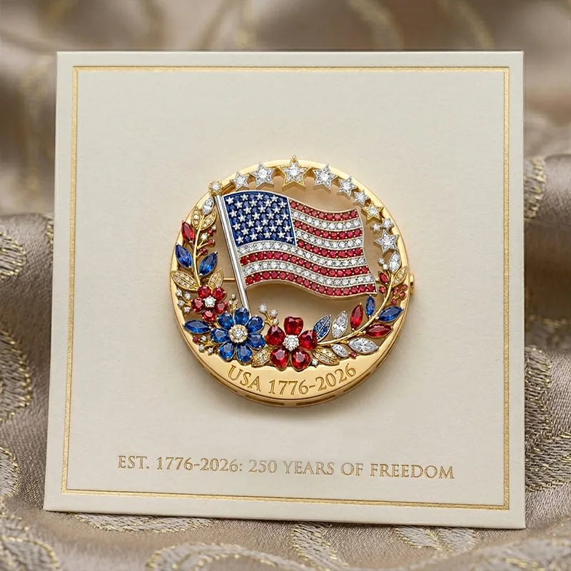 250th Anniversary Brooch Pin