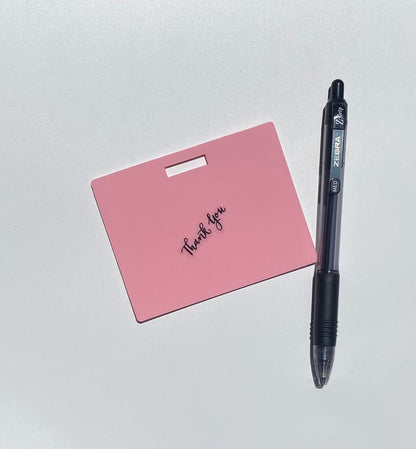 🩺Erasable Badge Note | Dual-Side Writable, Fade-Proof & No Blur (🖊Write. Wipe. Repeat.)