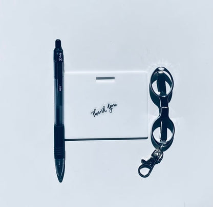 🩺Erasable Badge Note | Dual-Side Writable, Fade-Proof & No Blur (🖊Write. Wipe. Repeat.)