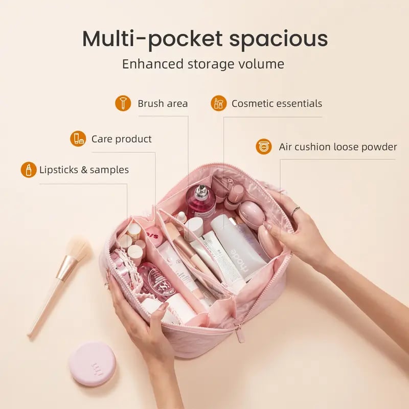 👜Travel Makeup Bag for Woman