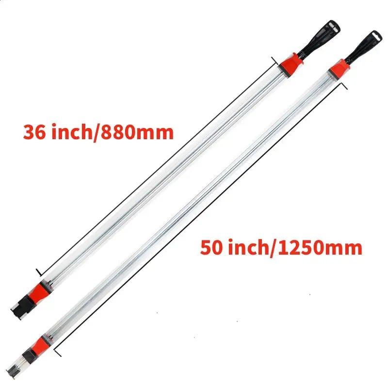 📏 Heavy-Duty Aluminum Woodworking Straight Cutting Guide Rail | 120kg Clamping Force Precision Saw & Router Fence