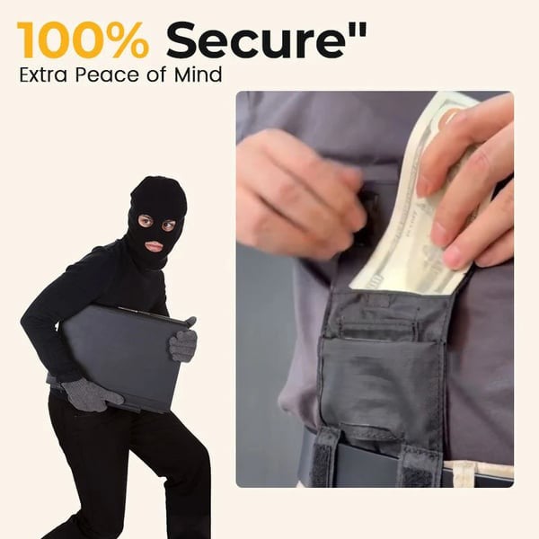 💳Slim Belt Wallet — Zero Bulk For Your Everyday Carry