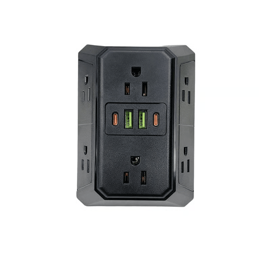 🔥Professional Smart Night-Light Multi-Outlet Wall Extender