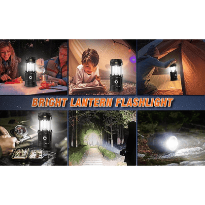 Collapsible LED Camping Lanterns Lightweight Solar