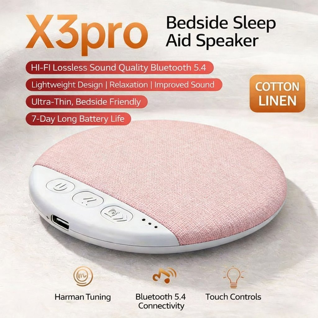 Bluetooth Pillow Speaker – Your Private Sleep Sound Oasis🎧🌙