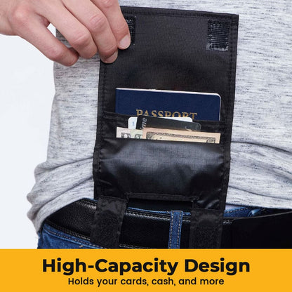 💳Slim Belt Wallet — Zero Bulk For Your Everyday Carry