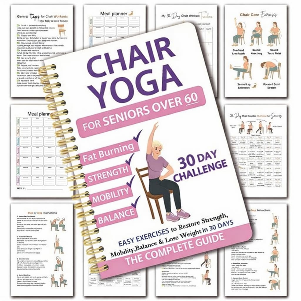 Chair Yoga for Seniors: A 30-Day Guide