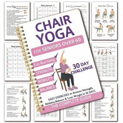 Chair Yoga for Seniors: A 30-Day Guide