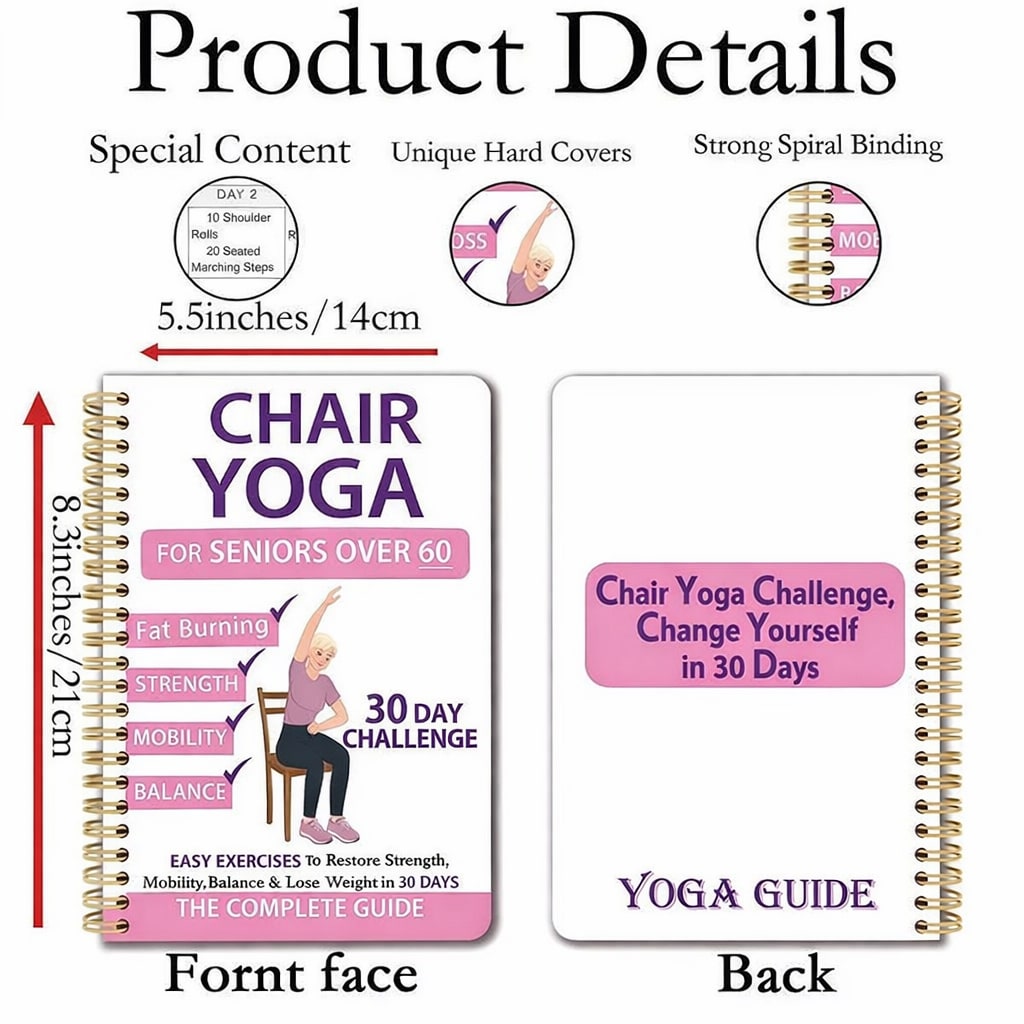 Chair Yoga for Seniors: A 30-Day Guide