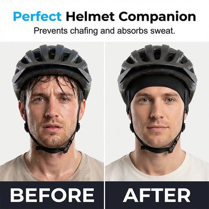 Unisex Breathable Skull Cap with Adjustable Ties