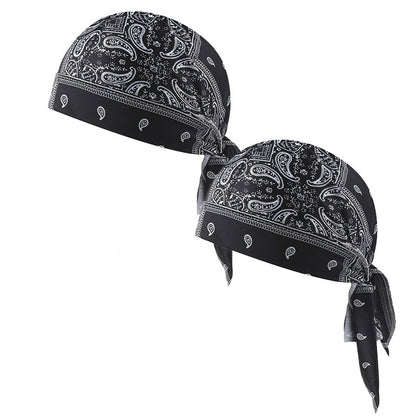 Unisex Breathable Skull Cap with Adjustable Ties