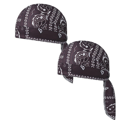 Unisex Breathable Skull Cap with Adjustable Ties