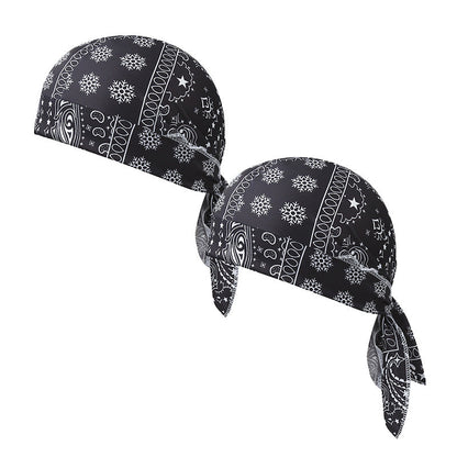 Unisex Breathable Skull Cap with Adjustable Ties