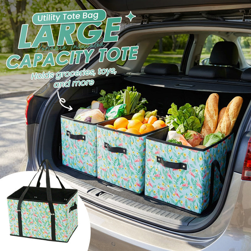 Utility Tote Bag for Shopping & Picnics
