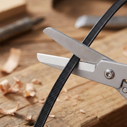 Compact Folding Stainless Steel Scissors