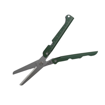 Compact Folding Stainless Steel Scissors