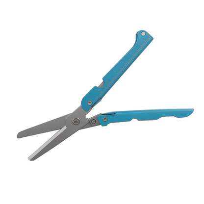 Compact Folding Stainless Steel Scissors