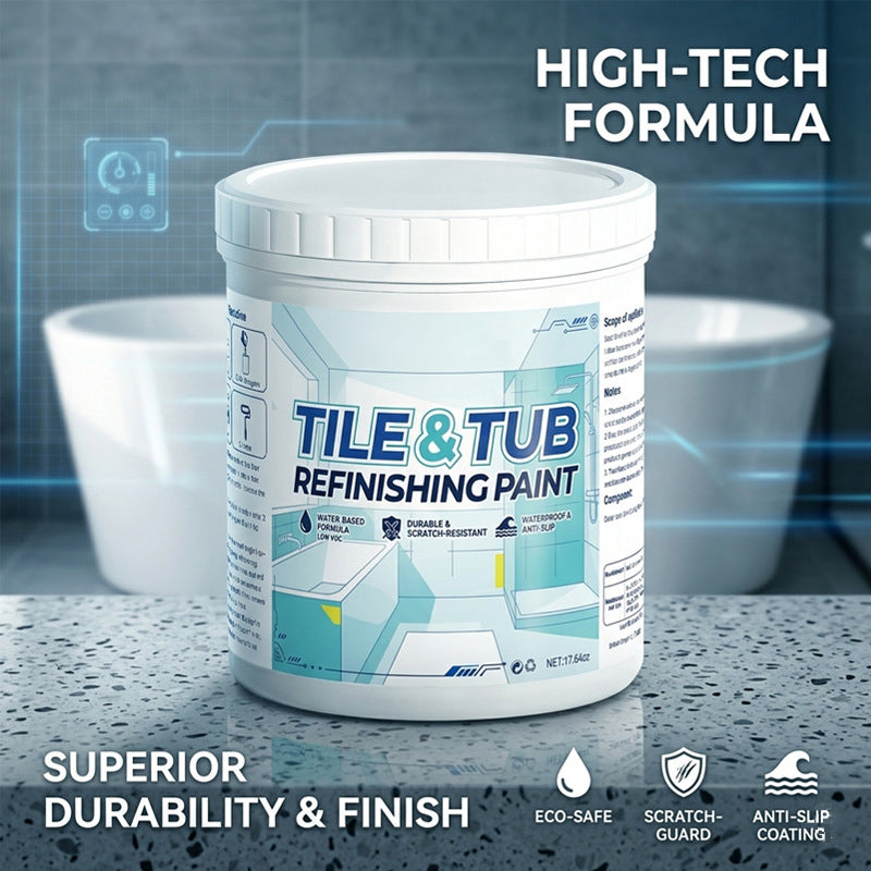 🔥Hot Sale 🔥Premium Tile & Tub Refinishing Paint Kit