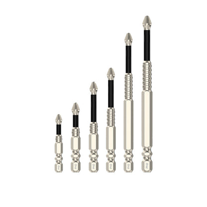 6 - Piece Phillips Screwdriver Bits Set（50% OFF）