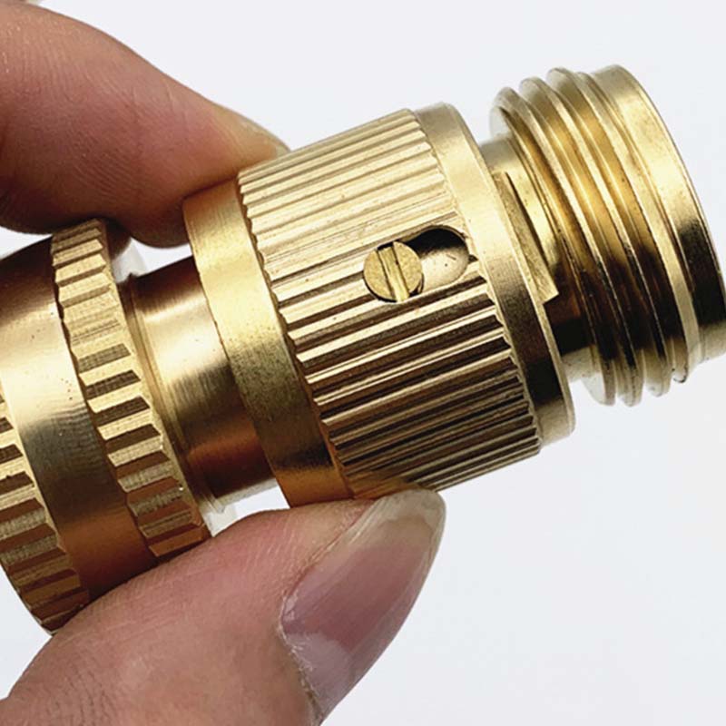 3/4" Brass Quick Connect Fittings for Water Hose