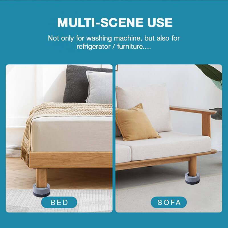Anti-slip And Noise-reducing Washing Machine Feet