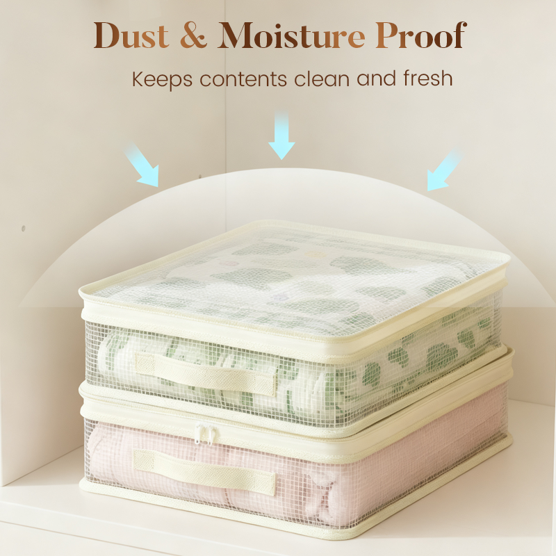 See-Through Closet Organizer Storage Bags