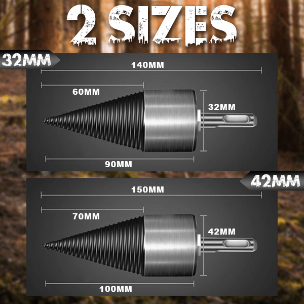 👍Firewood drill bit set✨