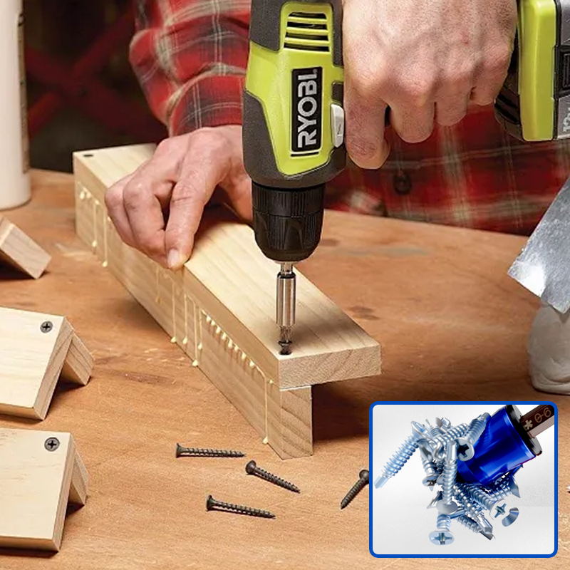 3-in-1 Screwdriver Head Magnetic Ring