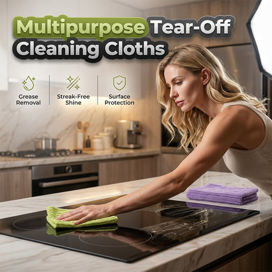 🏆LAST DAY SALE 50% OFF🔥Multipurpose Reusable Tear-Off Cleaning Cloth Roll