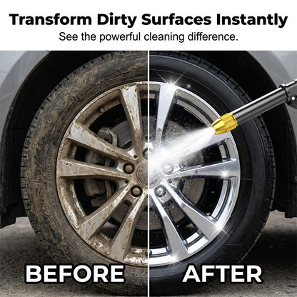 💪BUY 2 GET 1 FREE!!🏆High-Pressure Water Jet Gun💦Ergonomic Grip • Booster Nozzle • Hose Included-Powerful Car Wash🚗 Garden Watering🌻Effortless to Use!