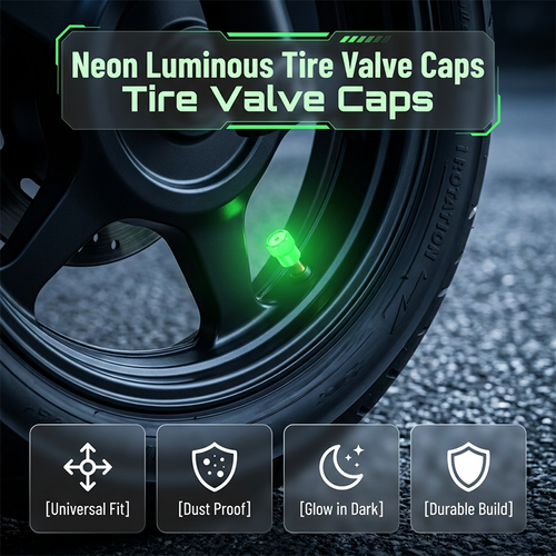 Universal Luminous Tire Valve Caps