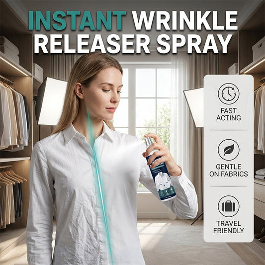 👔✨ Instant wrinkle release – no iron, travel-ready, static-free & fresh