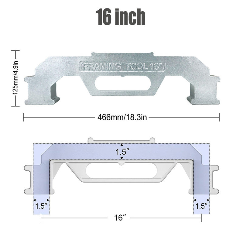 Aluminum Alloy Framing Stud Layout Tool（50% OFF）