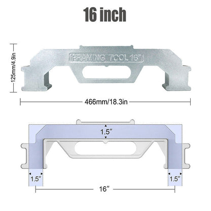 Aluminum Alloy Framing Stud Layout Tool（50% OFF）