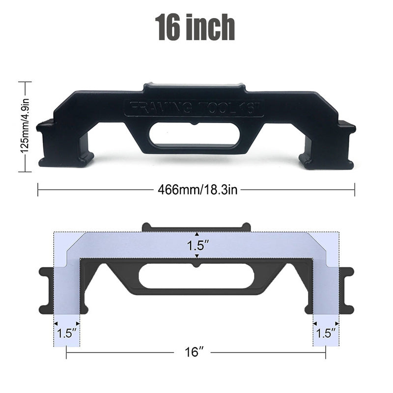 Aluminum Alloy Framing Stud Layout Tool（50% OFF）