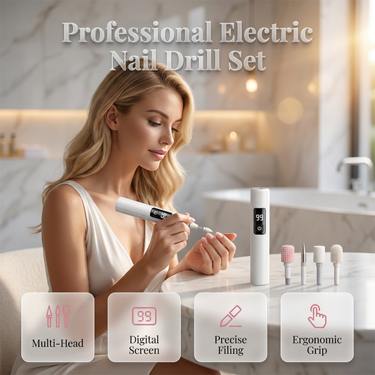 🥳2026 HOT SALE💞✨ 50% OFF! Professional Electric Nail Polisher – Smooths thick nails, 99-speed display. Multiple heads for shaping & buffing. Salon at home! 🌟💎
