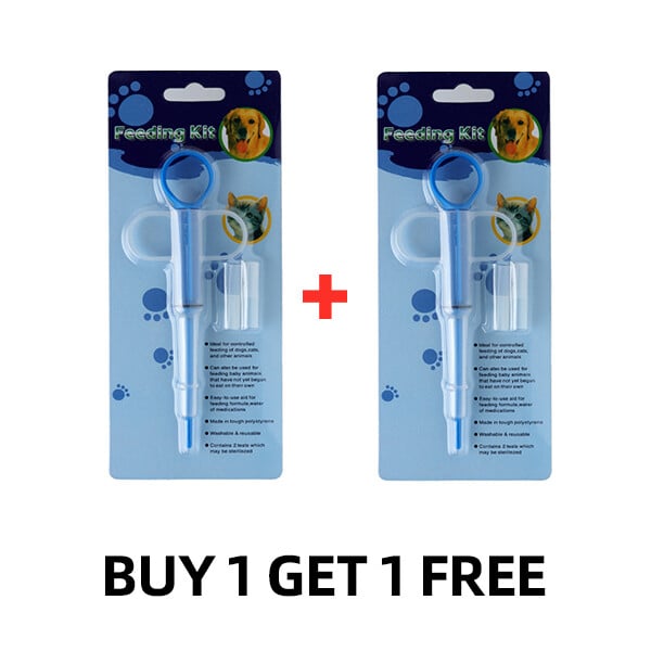 💉 2-in-1 Pet Medicine Feeder – For Pills & Liquid Medication 🐾