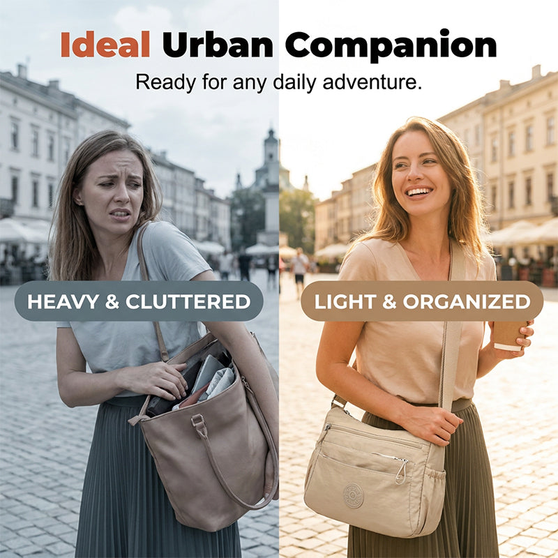 ⚡HOT SALE | Weatherproof, Lightweight, Organized Pockets 🎒 Roomy Interior for Daily Commute & Travel 🗺️